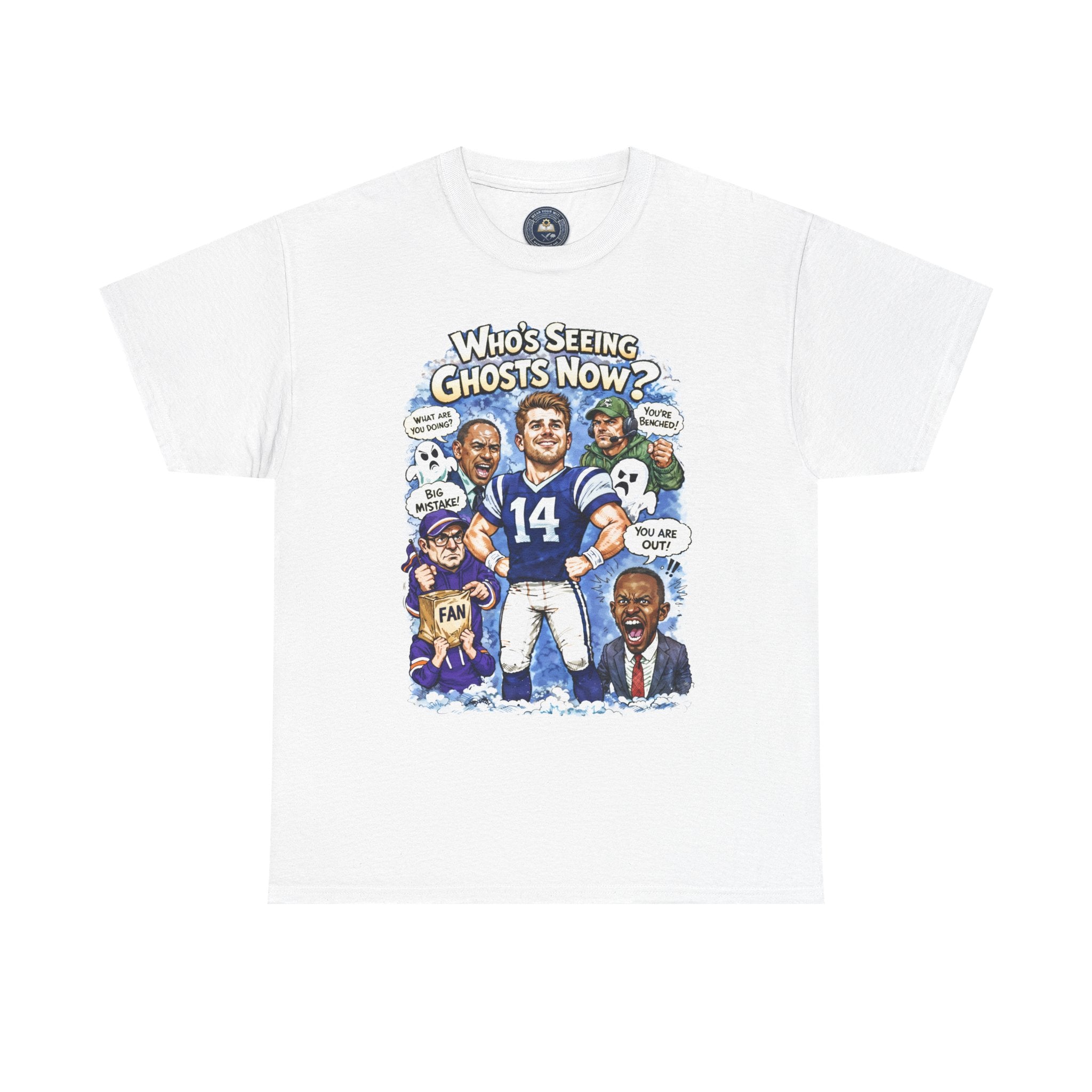 "Who's Seeing Ghosts Now?" Graphic Tee