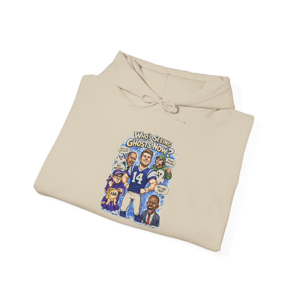 "Who's Seeing Ghosts Now?" Unisex Heavy Blend™ Hooded Sweatshirt