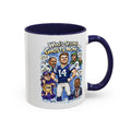"Who's Seeing Ghosts Now?" Football Fan Coffee Mug (Accent, 15oz)