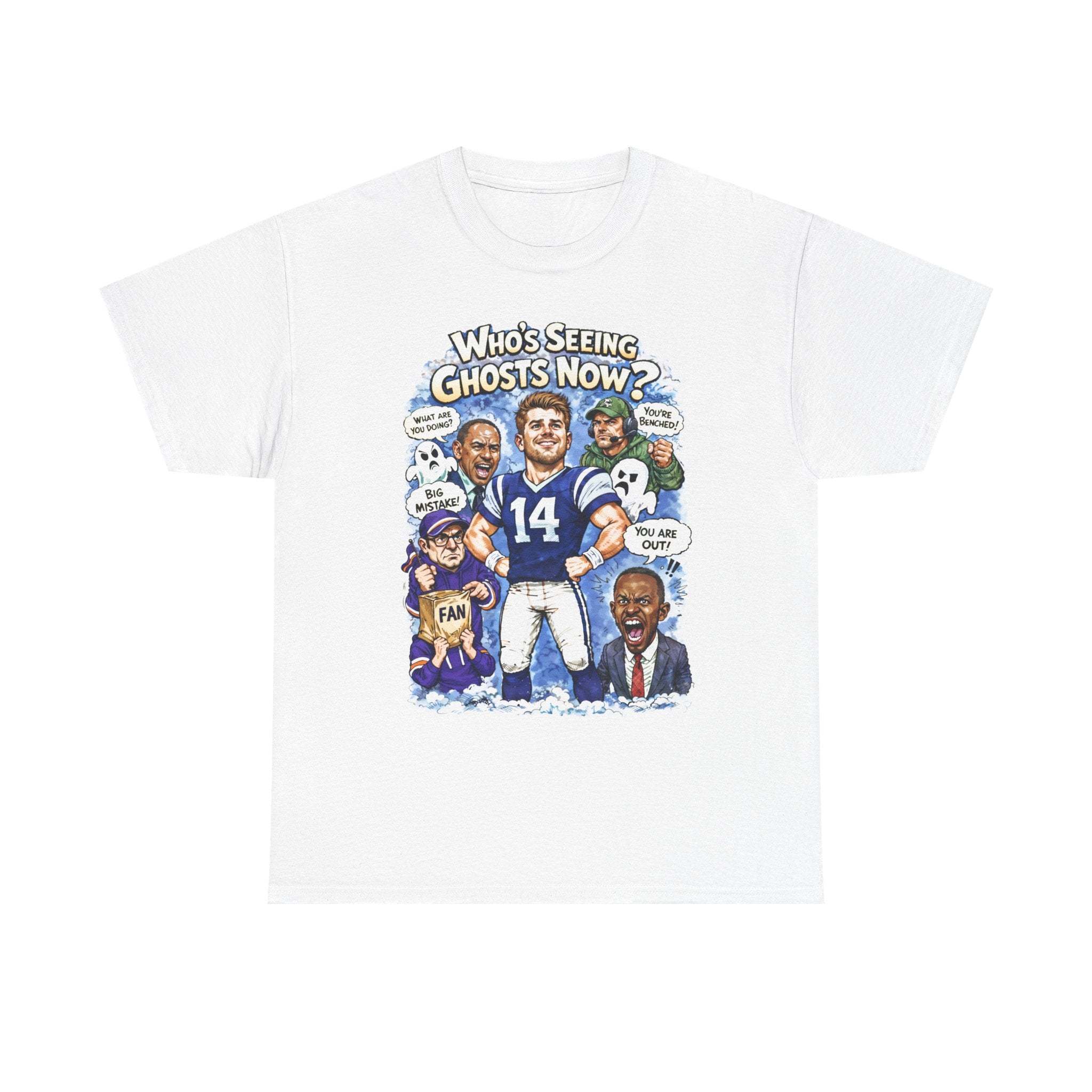 "Who's Seeing Ghosts Now?" Graphic Tee